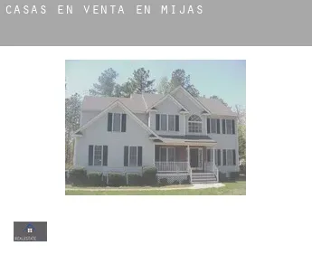 Casas en venta en  Mijas