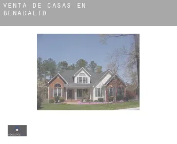 Venta de casas en  Benadalid